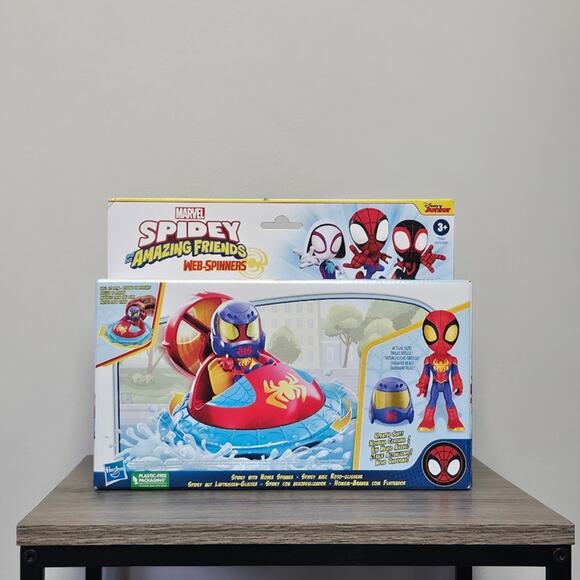 Marvel Bundle 2 Piece Spidey and His Amazing Friends Web Spinner Set NWT - Picture 2 of 5
